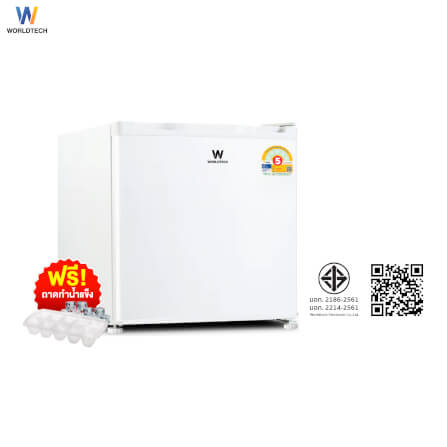 ตู้เย็นมินิบาร์ WORLDTECH รุ่น WT-MB48 ขนาด  1.7 คิว ความจุ 46 ลิตร สีขาว_8